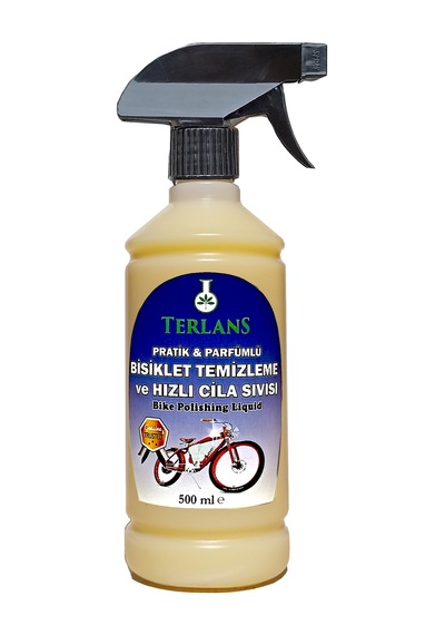 Terlans Bisiklet Temizleyici Hızlı Cila 500Ml + Mikrofiber Bez Sarı