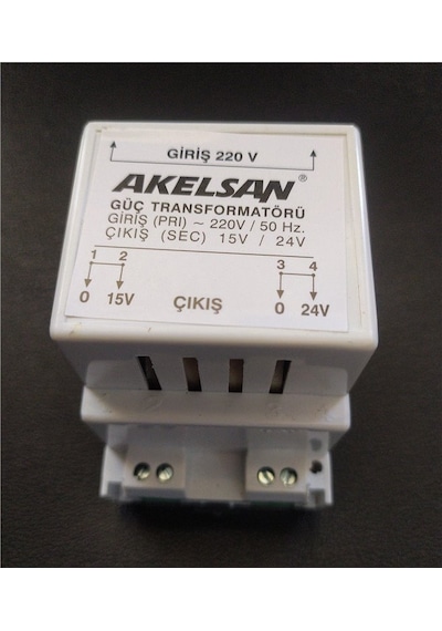 15 24 Volt 15 Watt Zil Trafosu Ak-311