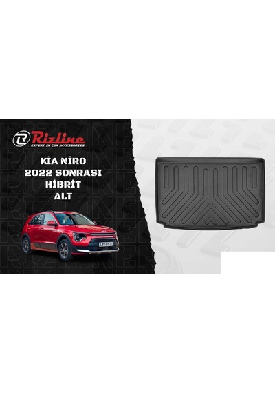 Rizline Kia Niro 2022 Sonrası Hibrit 3D Alt Bagaj Havuzu