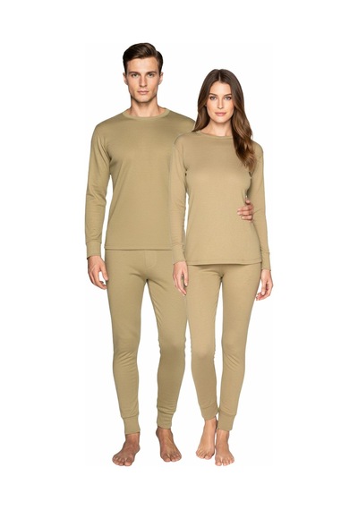 Thermoform Active Yetişkin Termal İçlik Set Kum Çok Renkli