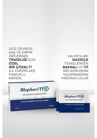 Blefaritto Swab Göz Çevresi Mendili 24'lü Blefaritto Swab Göz Çevresi Mendili 24'lü