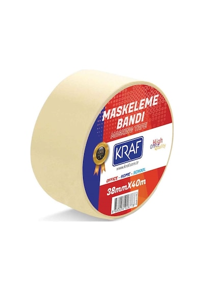 Kraf Maskeleme Bandı 38Mmx40M 4038G N11.153