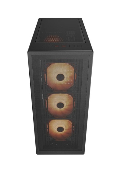 Cougar Mx220 650w 80plus 4x Rgb Fanlı Usb 3.2/type C Siyah Mesh Gaming Kasa-cgr-2ac8b-rgb