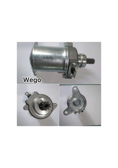 Tvs Wego 110 / Jupiter 110 Marş Motoru Komple - Yüksek Performans Uyumlu Arasmto