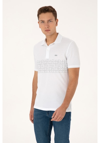 U.s. Polo Assn. Erkek Beyaz Tişört 50324789-vr013 Beyaz