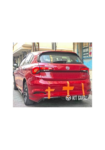 Kit Garaj Fiat Egea Hb Arka Ek Plastik Boyasız