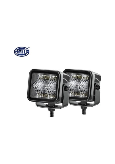 Hella 12V-24V Çalışma Lambası Dikdörtgen 4 Ledli 1400 Lümen