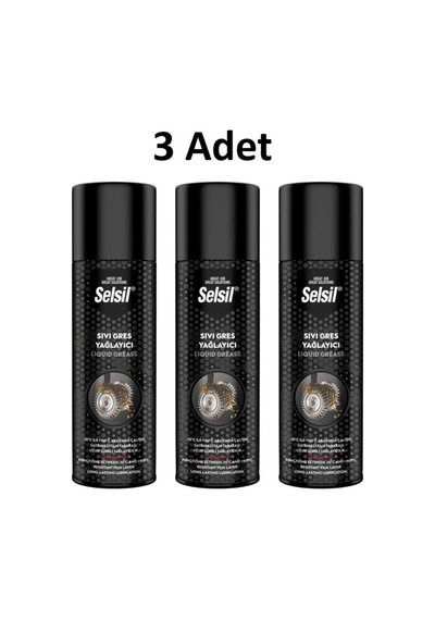 Sıvı Gres Yağlama Spreyi 500ml 3 Adet