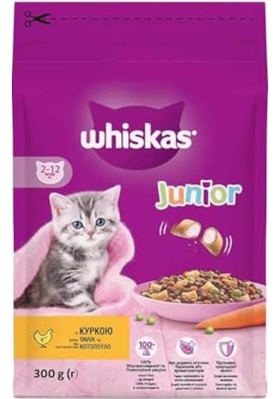 Whiskas Yavru Tavuklu Kuru Mama 300 G 103 Ivory