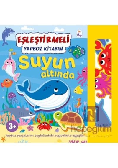Eşleştirmeli Yap-boz Kitabım: Suyun Altında