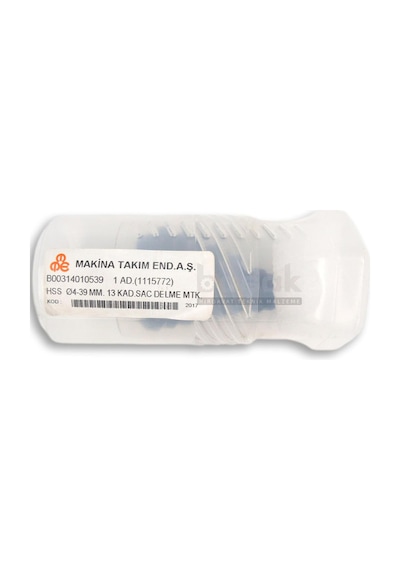 Mte 4-39 Mm 13 Kademeli Sac Delme Matkabı Hss