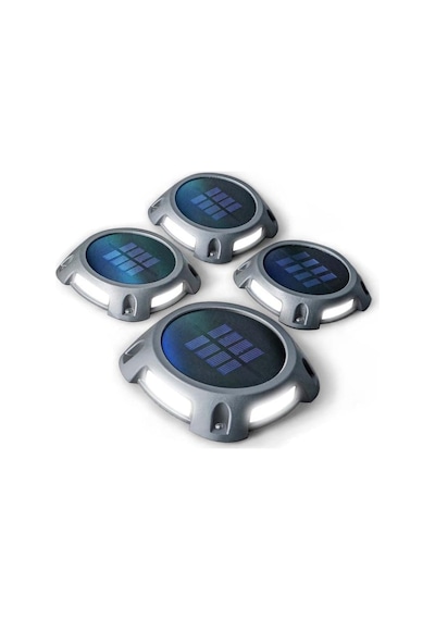 Home Zone Security Solar Güverte Işıkları - Hava Koşullarına Dayanıklı 4 Adet