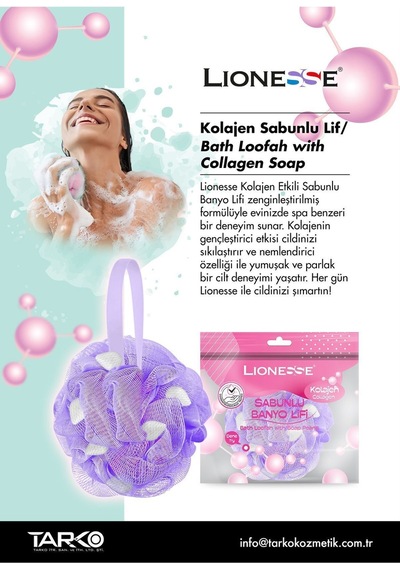 Sabunlu Banyo Lifi 950 Kolajen Etkili, Seyahat Boy, Bpa Free, Yumuşak Doku