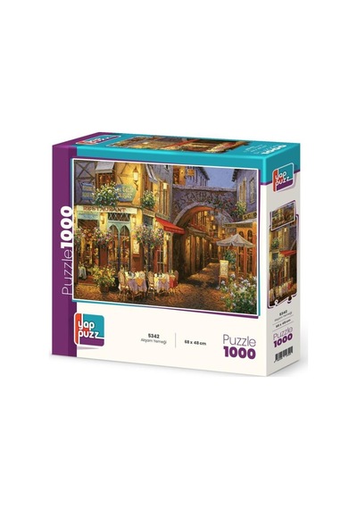 Akşam Yemeği Ve Botanik Bahçesi İkili Set - 1000 + 500 Parça İkili Puzzle Seti