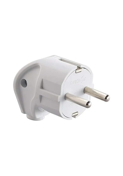 Kordonsuz Kullanım İçin Aksesuar L Fiş, 250 V, Beyaz 000543