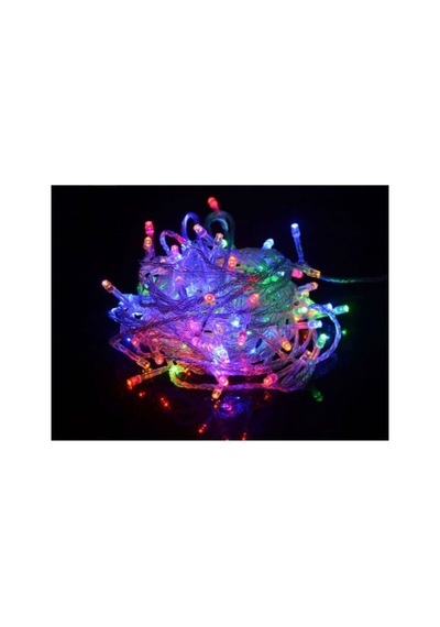 Led Aydınlatmalar-100 Ledli 8 Fonksiyonlu Lambası 10m Rgb -17690 Standart