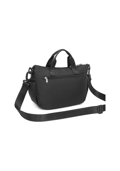 Smart Bags Ekstra Hafif Kumaş Kadın Postacı Çantası-2022-3136 Siyah