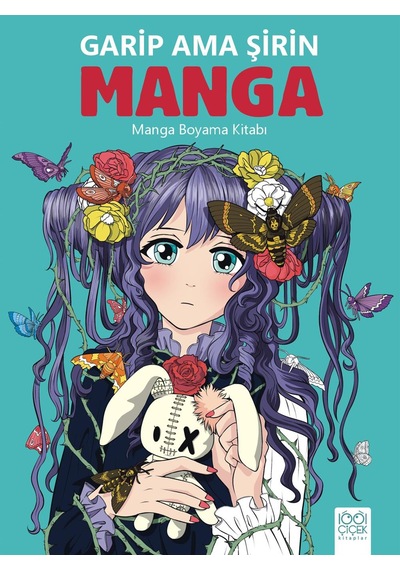 Garip Ama Şirin Manga - Manga Boyama Kitabı - Sptl-763236