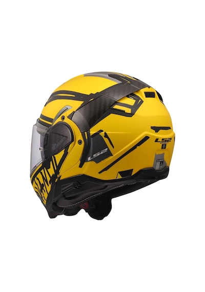 Ls2 Advant 2 Tape Mat Çene Açılır Kask Mat Siyah
