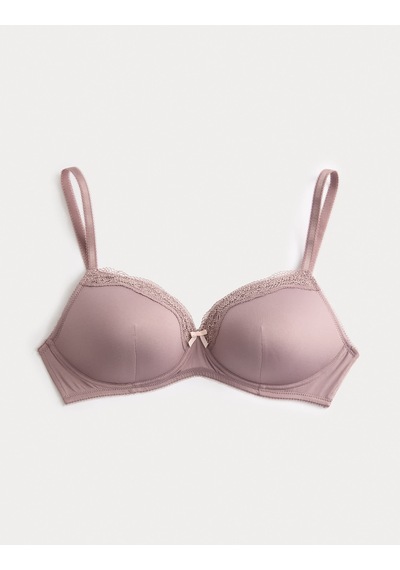 Marks & Spencer Jasmine Dantelli Desteksiz Full Cup Sütyen T33003008 Kahverengi