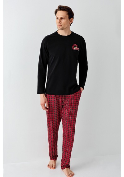 Arnetta Erkek Siyah Pijama Takımı 5274-48536 Siyah
