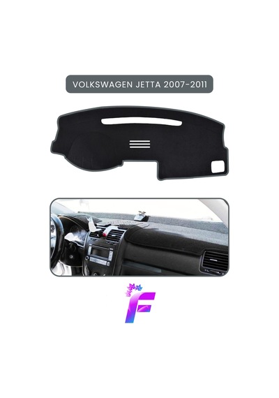 Volkswagen Jetta 2007-2011 Torpido Örtüsü Güneşten, Isıdan, Çatlamadan Korur Tam Uyum C14