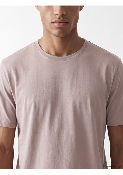 Lcwaıkıkı Classic Pembe Regular Fit İnce Kumaş Tişört /03