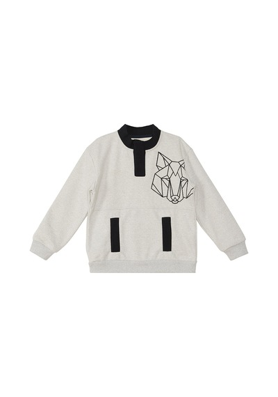 Denokids Mshb&g Kurt Erkek Çocuk Sweatshirt - Gri
