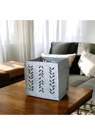 Keçe Saklama Kutusu Gri Renk, 16x16x16 Cm Dekoratif Organizer Sepet, 3 Mm Kalınlıkta, Çok Amaçlı Tekli Kutu Açık Ahşap Keçe Saklama Kutusu Gri Renk, 16x16x16 Cm Dekoratif Organizer Sepet, 3 Mm Kalınlıkta, Çok Amaçlı Tekli Kutu Açık Ahşap