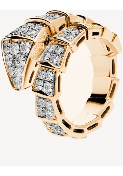 Gold Serpenti Yılan Exclusive Ayarlanabilir Yüzük