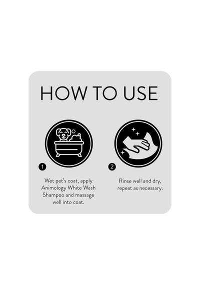 Animology White Wash Beyaz Tüylü Köpek Şampuanı 250 Ml