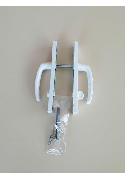 WC PVC KAPI KOLU PLASTİK BEYAZ