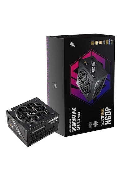 1st Player Ngdp 1200w 80+ Gold Atx3.1/pcle 5.1 Japon Kapasitör Full Modüler Apfc Siyah