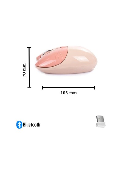NDNeed ND-CATMOUSE04 Sevimli Kedi Kablosuz Kablosuz Mouse