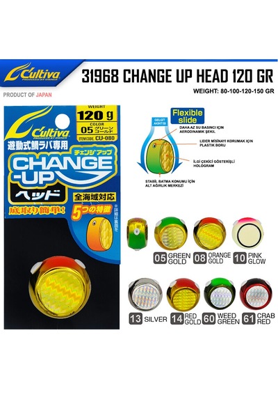 Cultiva 31968 Change Up Head 120gr