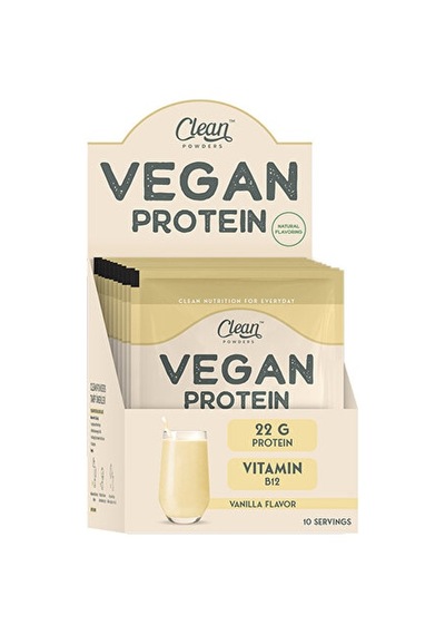 Clean Powders Vegan Protein 30 Gr 10 Saşe - Vanilya