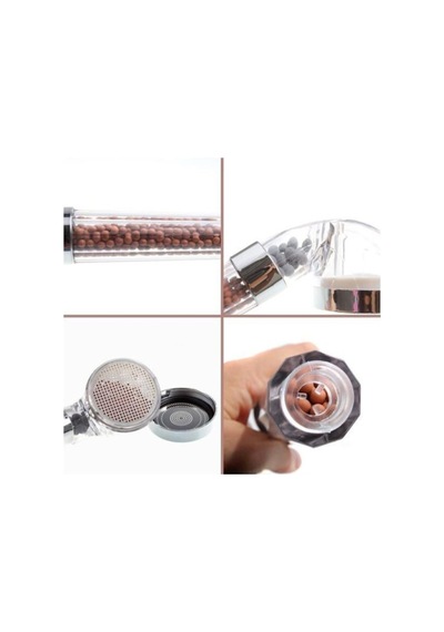 %50 Su Tasarruflu Ve Arıtmalı Doğal Taşlı Banyo El Duş Başlığı Belirtilmemiş Diğer