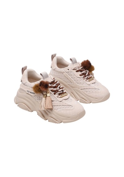 Steve Madden Ekru Kadın Sneaker Possessıon-pp Kemik