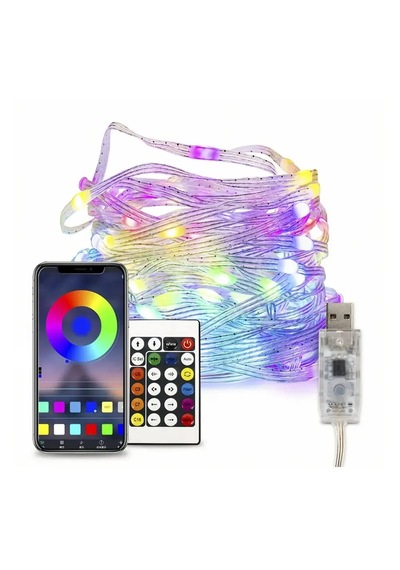 Forlife Bluetooth Özellikli Ip67 Akıllı Peri Led 10 Metre + Rgb