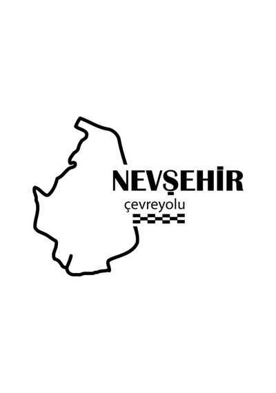 Nevşehir Çevreyolu Sticker 12 9 Cm