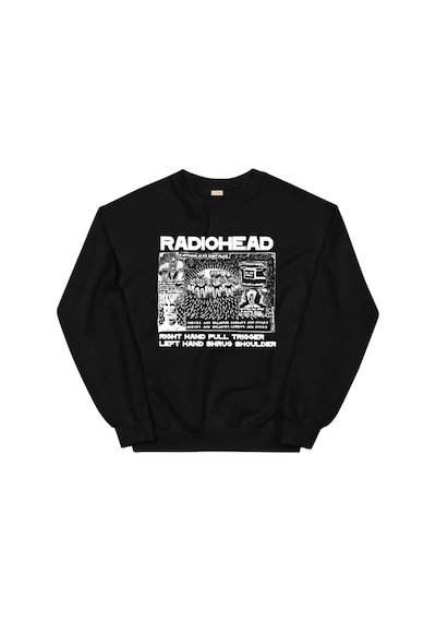 Tarzsokak Radiohead Sweatshirt Siyah