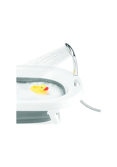 Premium Pratik Katlanır Yer Kaplamaz Ayaklı Bebek Yıkama Banyo Küvet Duş Kova Maşrapa Koçero Seti