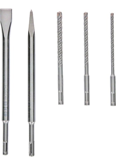 Bosch 5 Parça SDS-Plus Uç ve Keski Seti - 2607017515
