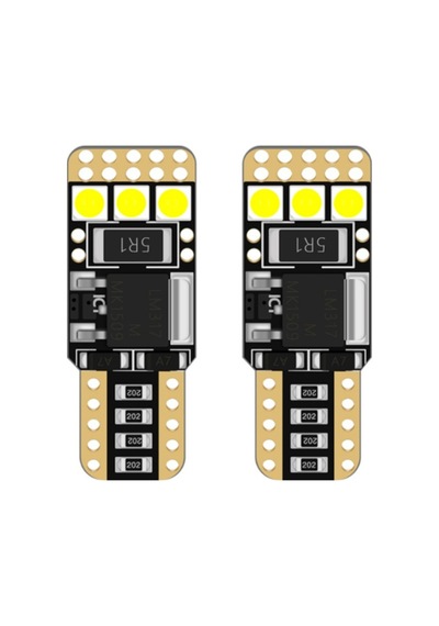 T10 Dekoratif Led Ampul Buz Mavi 12v 4w Canbus