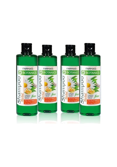 Farmasi Botanics Herbal Mix Şampuan 4 x 500 ML