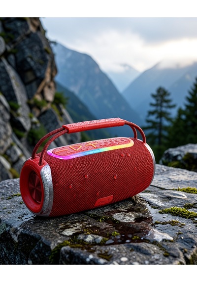 20w Kablosuz Bluetooth Hoparlör Rgb Işık Efektli Xuczx360speaker-3-1