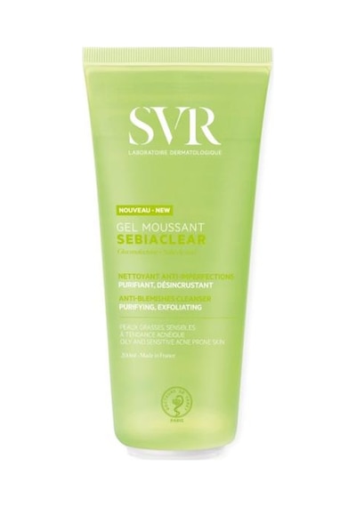 Svr Sebiaclear Gel Moussant Yağlı Ve Hassas Ciltler İçin Köpüren Temizleyici Jel 200 Ml