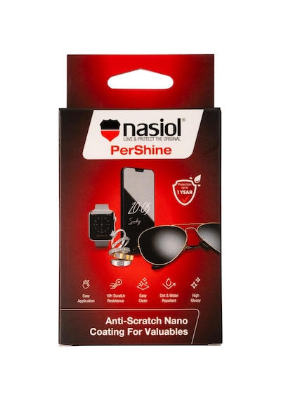Nasiol Pershine Elektronik Kişisel Eşya Saat Gözlük Tablet Su İtici Nano Kaplama 1 Yıl Dayanım 10 ML