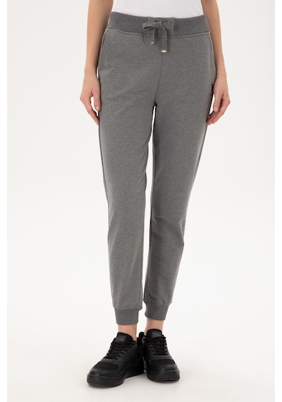 U.S. Polo Assn. Kadın Antrasit Melanj Jogger Eşofman Altı 50296934-VR081 U.S. Polo Assn. Kadın Antrasit Melanj Jogger Eşofman Altı 50296934-VR081