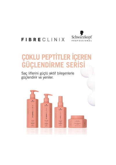 Fibre Clinix Güçlendirici Saç Bakım Kremi 250ml Yıpranmış Saçlar